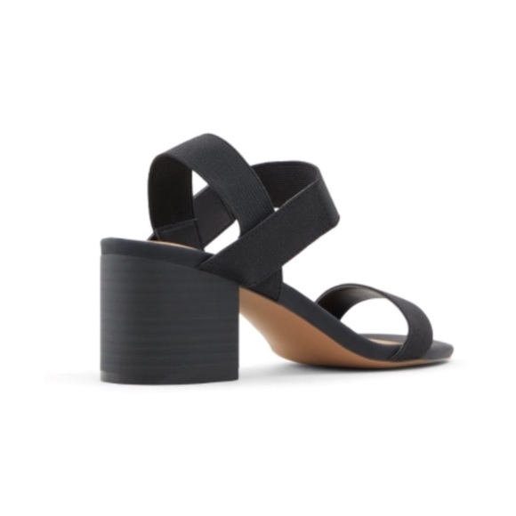 NIB NEW IN BOX! Nordstrom Call it Spring Black Stalaya Block Heel Sandals 8 - Picture 6 of 15